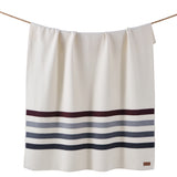 Heritage Stripe Washable Wool Throw