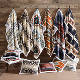 Del Sol Campfire Sherpa Throw, 6 MOQ