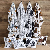 Ranch Life Western Toile Campfire Sherpa Throw, 6 MOQ