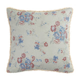 Rosabel Washed Denim Teddy-Backed Pillow, 2 MOQ