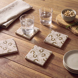 Pierre Equestrian Coaster, Set of 4, 4 MOQ