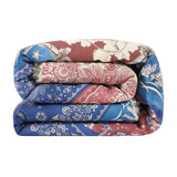 Patchwork Bandana Teddy-Backed Throw, 2 MOQ