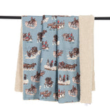 Settler Teddy-Backed Throw, 2 MOQ
