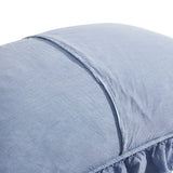 Sadie Stonewashed Paisley Ruffled Euro Sham
