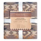 Taos Wool Blend Throw Blanket