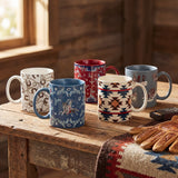 Lee Western Mug, Set of 4, 2 MOQ
