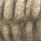 Ruched Rabbit Double-Sided Pillow
