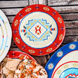 Spirit Valley Melamine Dinner Plates, Set of 24