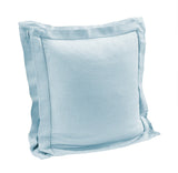 Luna Double Flanged Washed Linen Blend Pillow