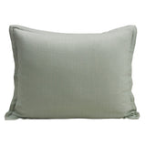 Hera Washed Linen Blend Tailored Dutch Euro Pillow