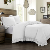 Lily Washed Linen Blend Bedding Set