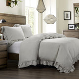 Lily Washed Linen Blend Bedding Set