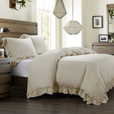 Lily Washed Linen Blend Bedding Set