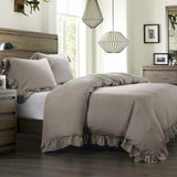 Lily Washed Linen Blend Bedding Set