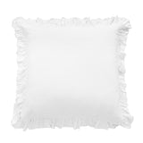 Lily Washed Linen Blend Ruffled Euro Sham