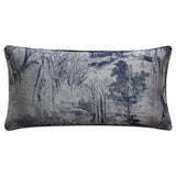 Pastoral Jacquard Lumbar Decorative Pillow
