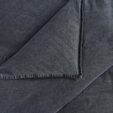 Stonewashed Cotton Canvas Duvet Cover Set