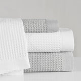 Waffle Weave Cotton Coverlets in close view from HiEnd Accents