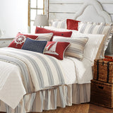 Prescott Bedding Set in Red color from HiEnd Accents