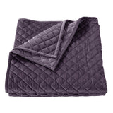 Velvet Diamond Quilt in Amethyst color from HiEnd Accents