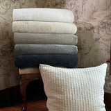 Stonewashed Cotton Velvet Quilt and Pillow from HiEnd Accents