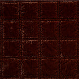 Stella Faux Silk Velvet Double Box Stitch Throw