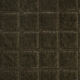 Stella Faux Silk Velvet Double Box Stitch Throw