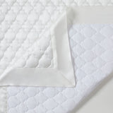 High Shine Satin Quatrefoil Quilt