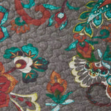 Abbie Western Paisley Swatch, Teal