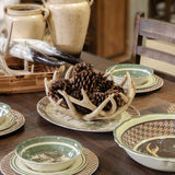 Faux Antler Decorative Basket/Tray, 2 MOQ