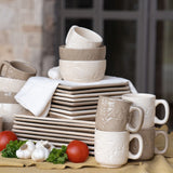 Savannah 16PC Ceramic Dinnerware Set