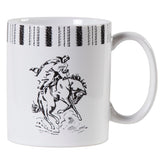 Ranch Life Bronco Mugs from Paseo Road by HiEnd Accents