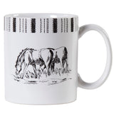 Ranch Life Remuda Mugs from Paseo Road by HiEnd Accents