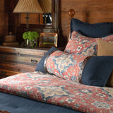 Melinda Washed Linen Bedding Set in detailed view from HiEnd Accents