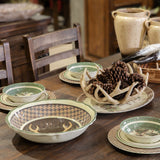 Joshua Melamine Dinner Bowls, Set of 24
