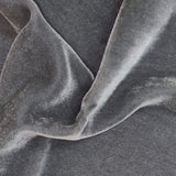 Stella Faux Silk Velvet Swatch in Dark Slate color from HiEnd Accents