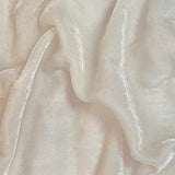 Stella Faux Silk Velvet Swatch in Stone color from HiEnd Accents