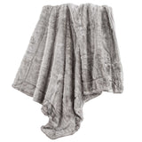 Arctic Bear Oversized Throw Blanket, Gray