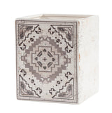 Dakota Ceramic Wastebasket, 2 MOQ