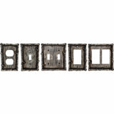 Birch Twig Double Rocker Wall Switch Plate, 4 MOQ