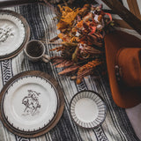Ranch Life Melamine Dinner Plates, Set of 4