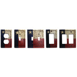 Texas Single Rocker Wall Switch Plate, 4 MOQ